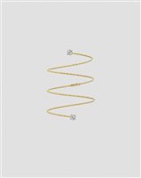 Anello Magic Wire Donna Silenzio in Oro giallo Diamante 0.04 Ct 62-AS-GD-01 - 62-AS-GD-01-13
